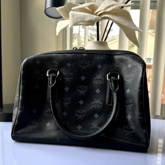 MCM Visetos Boston Bag - Picture 3 of 16